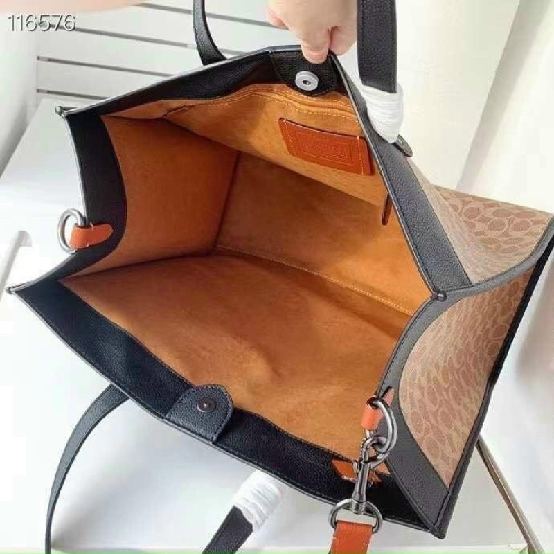 Túi tote Coach nam Vừa A4 vừa laptop