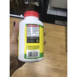Viên uống Vitamin D3 Kirkland Extra Strength D3 50mcg của Mỹ