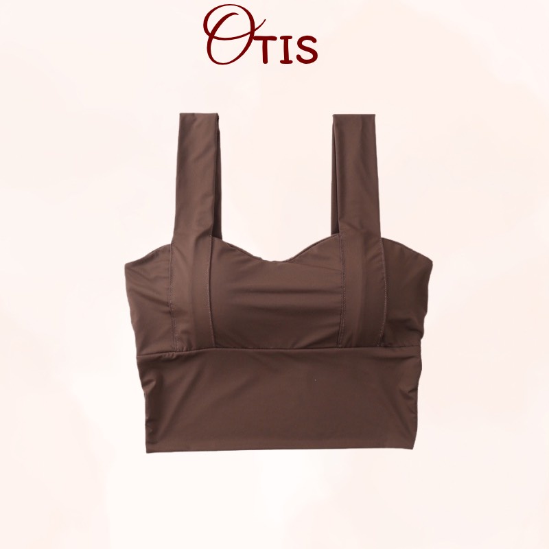 Áo lót bra cotton có đệm mỏng co dãn 4 chiều thoải mái cho nữ OTIS - A123