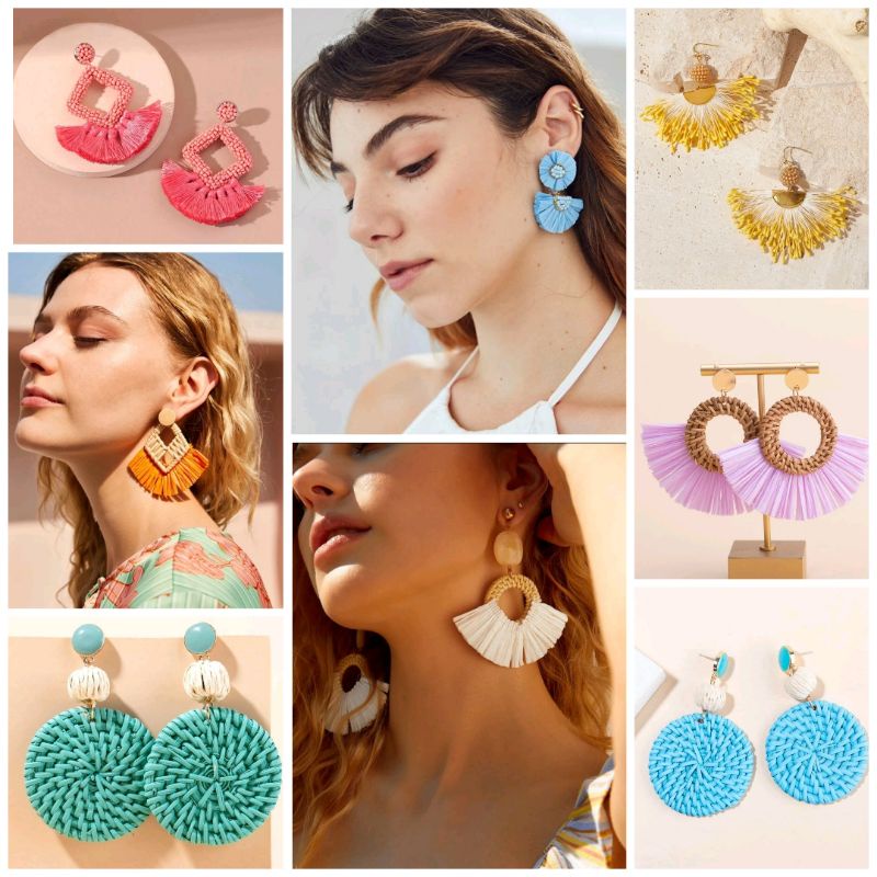 ⛱️BÔNG TAI CÓI-TUA RUA ĐI BIỂN-TẶNG KÈM TÚI LƯỚI