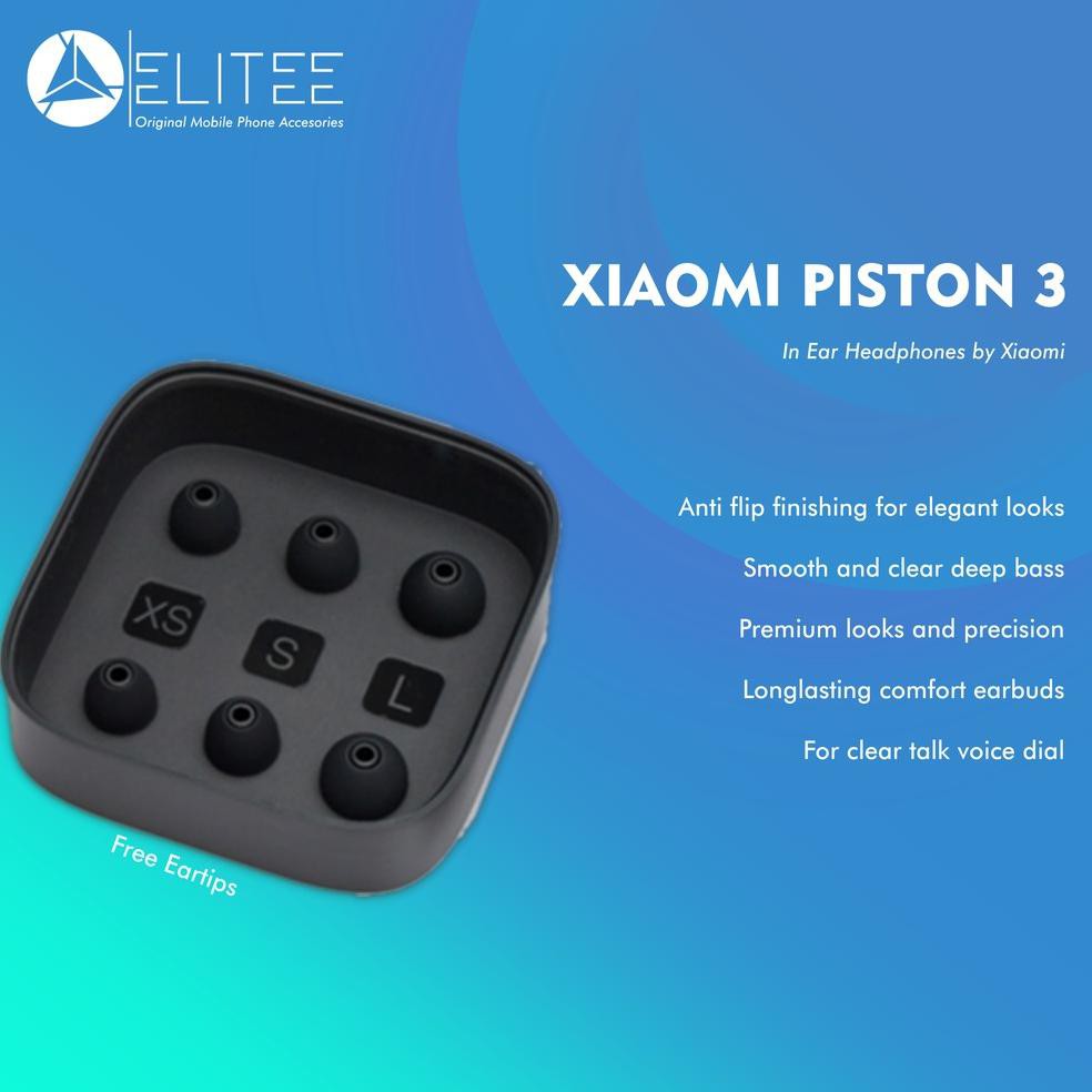 November Tai Nghe Nhét Tai 100% Xiaomi Piston 3 / Xiaomi Piston Gen 3 Chất Lượng Cao