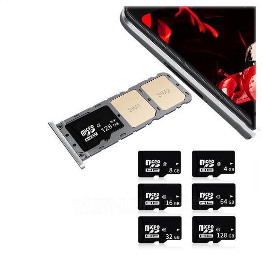 Thẻ nhớ TF dung lượng 4GB/8GB/16GB/32GB/64GB/128GB cho điện thoại | BigBuy360 - bigbuy360.vn