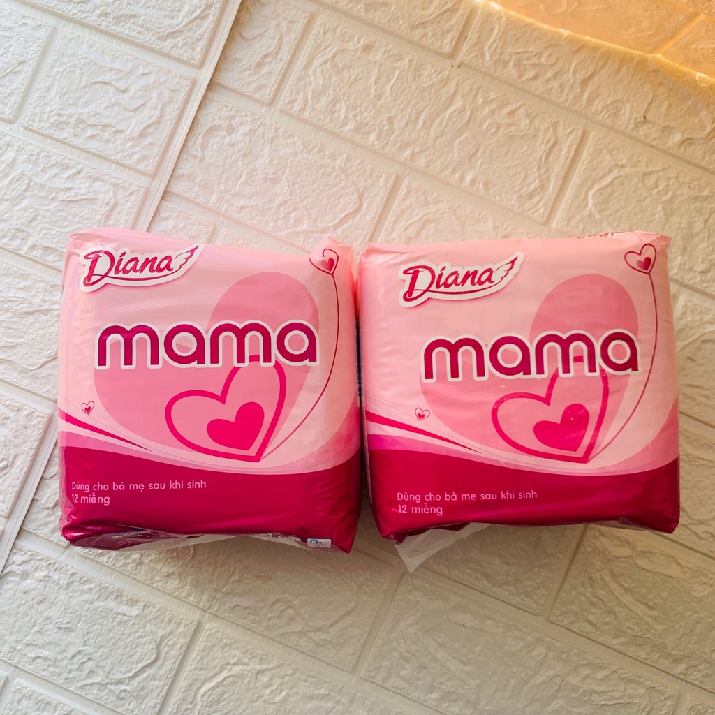 Bỉm Mama Gói 12 Miếng Cho Mẹ Sau Sinh - Quần lót giấy cho mẹ