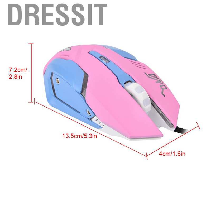 Chuột Máy Tính Có Dây 3200dpi