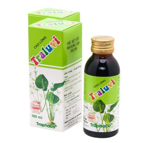 Siro, cao lỏng Lục Vị Traphaco (Chai 100ml) [Traluvi / tralucvi / Lục vị ẩm]