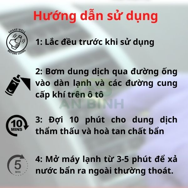 Chai Vệ Sinh Dàn Lạnh – Vệ Sinh Điều Hòa Xe Ô Tô 3M Air Conditioner Cleaner Foam Dạng Bọt - Hàng Chính Hãng 3M