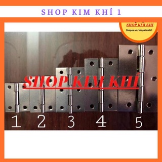 Bản lề lá inox siêu bền nhiều loại