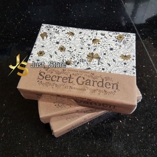 Sách tô màu thần bí bí bí mật: 12 notecards - johanna b cho người lớn
