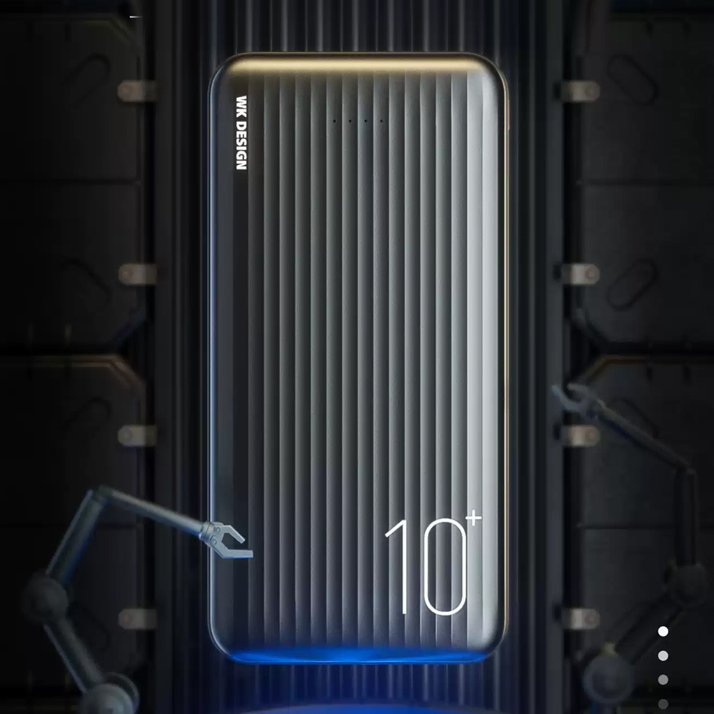 Sạc Dự Phòng Wp- 129 Chính Hãng. Dung Lượng 10000 Mah, 2 Cổng Đầu Ra Tiện Lợi- Sencase