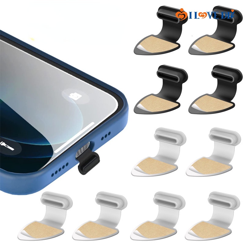 Phụ Kiện Bảo Vệ Cổng Sạc Type c Bằng Silicon Hình Trái Tim Chống Bụi Siêu Bền