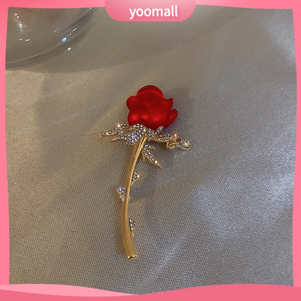 Ghim Cài Áo Hình Bông Hoa Thanh Lịch Dành Cho Nữ