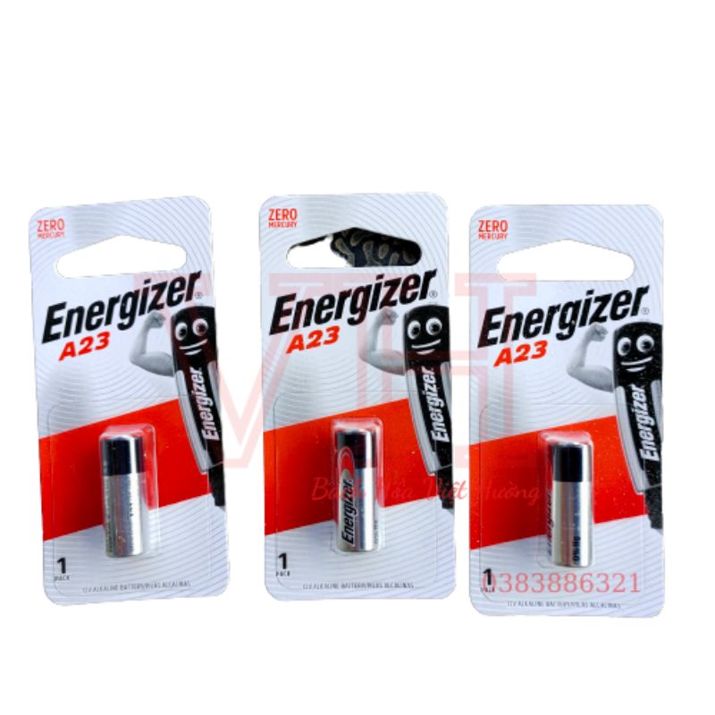 [CHÍNH HÃNG] Pin A23, A27 Energizer chính hãng 12V Alkaline dùng cho remote cửa cuốn, chuông cửa (sẵn hàng)