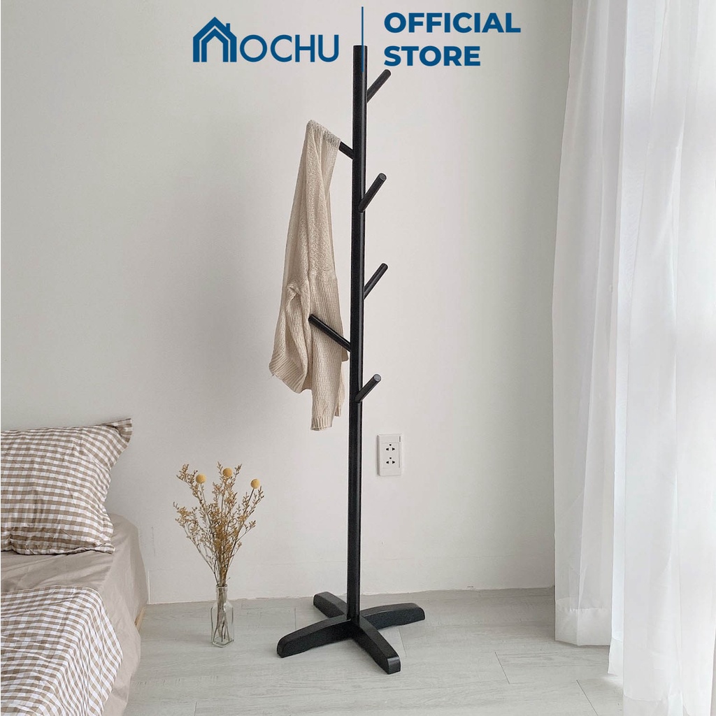 Cây móc treo quần áo đồ đa năng OCHU Kệ giá sào đứng gỗ lắp ráp STANDING HANGER Nội thất thông minh decor phòng ngủ