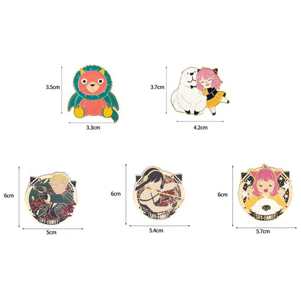 Ghim Cài Áo Hình Gia Đình Che Giấu Anya Spyxfamily Vans1
