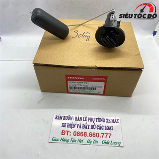 Cụm phao xăng wave rs 110 / wave s 100 / a 110 3 dây zin honda - 37800kwb921