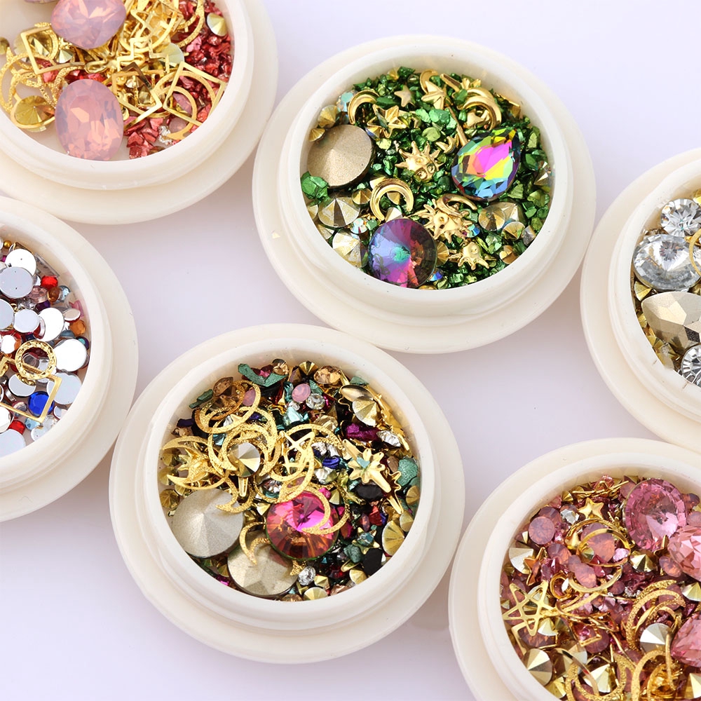 Bột Kim Loại Trang Trí Móng Tay