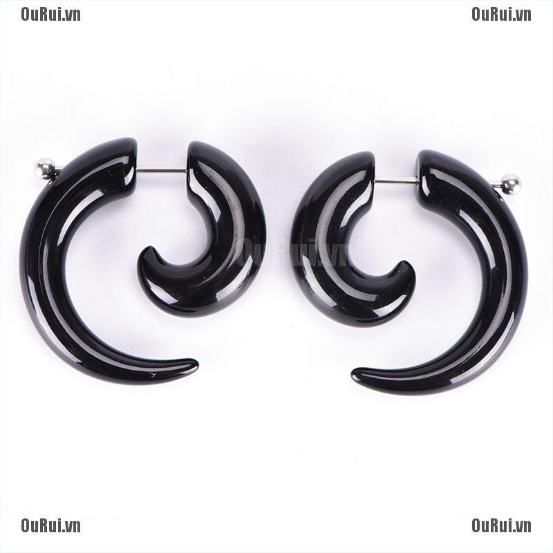 Khuyên Tai acrylic Phong Cách Punk Cá Tính Cho Nam Nữ