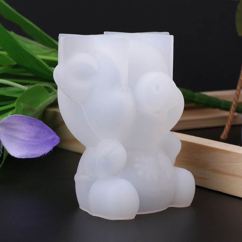 Khuôn Silicone Hình Chú Heo 3D Dùng Làm Bánh DIY