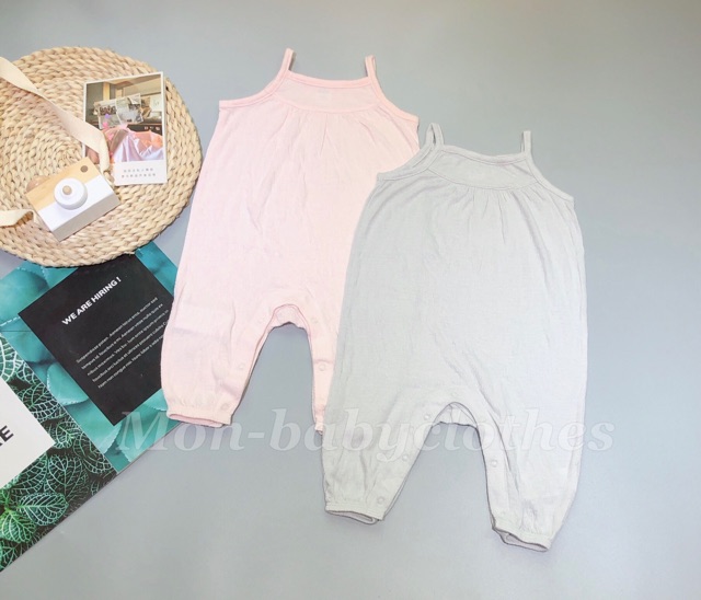 Jumpsuit 2 dây đũi nhẹ bé gái [ẢNH THẬT]