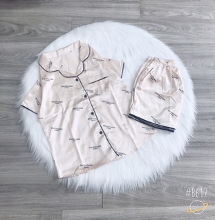 Pizama bộ ngủ lụa cao cấp