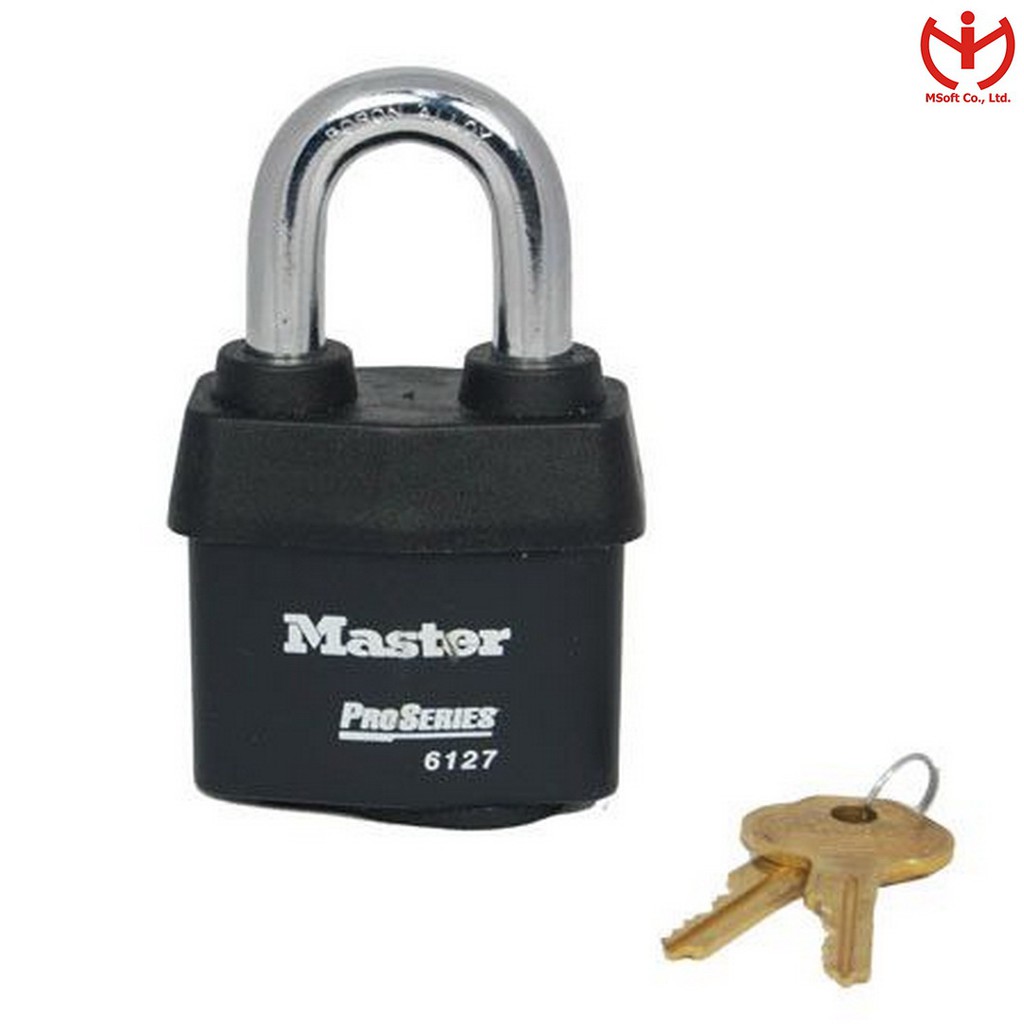 [Q5.HCM] Ổ khóa thép Master Lock 6127 D rộng 67mm dòng ProSeries - MSOFT