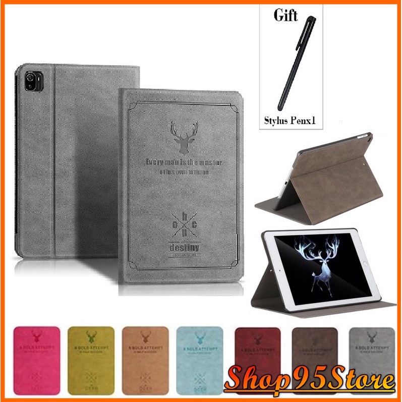 Bao Da Máy Tính Bảng dành cho Xiaomi Pad 5 Pro MiPad 5 11 &quot; họa tiết Hươu nai