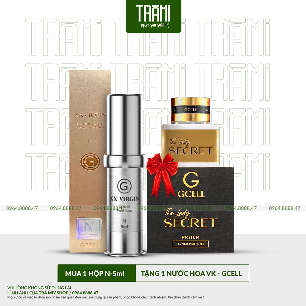 [CHÍNH HÃNG] Kem Làm Hồng Nhũ Hoa XX Virgin N Gcell, Khử Thâm Lên Màu, Hồng Hào Quyến Rũ