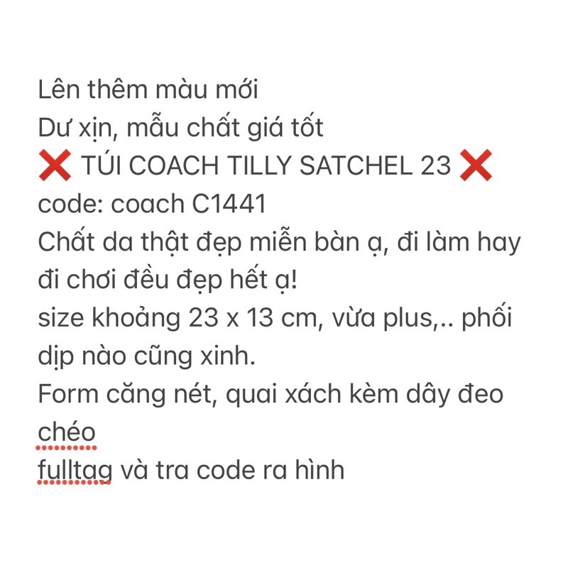 TÚI TILLY SIZE 23 ĐEN TRƠN - XUẤT DƯ - SẴN HÀNG