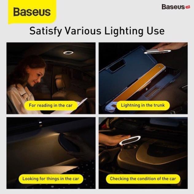 Đèn đọc sách pin sạc dùng trong xe hơi Baseus Bright Car Reading Light