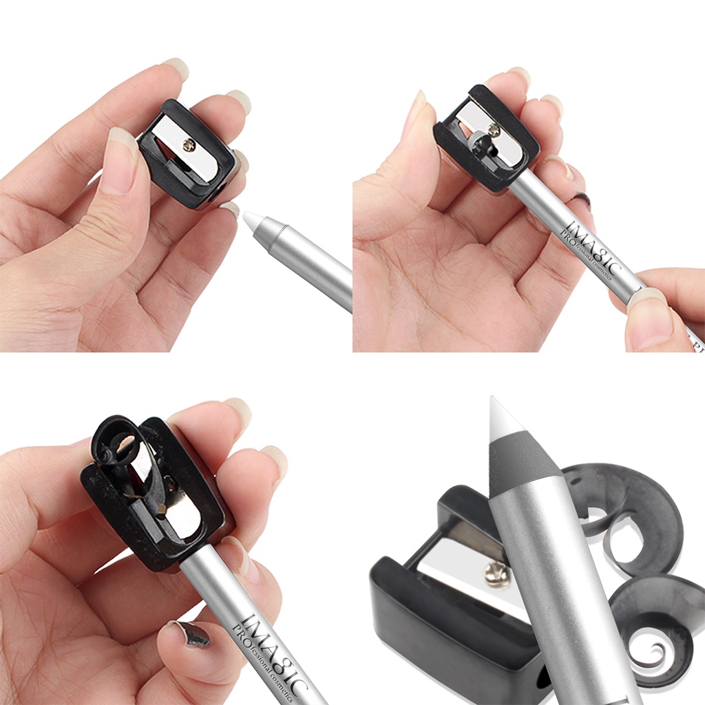 Bút Kẻ Mắt Imagic Màu Trắng Lâu Trôi Không Thấm Nước Không Nhòe