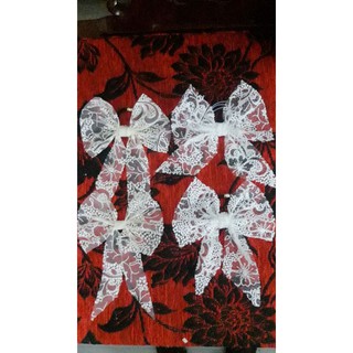 Nơ cài tóc ren sang chảnh