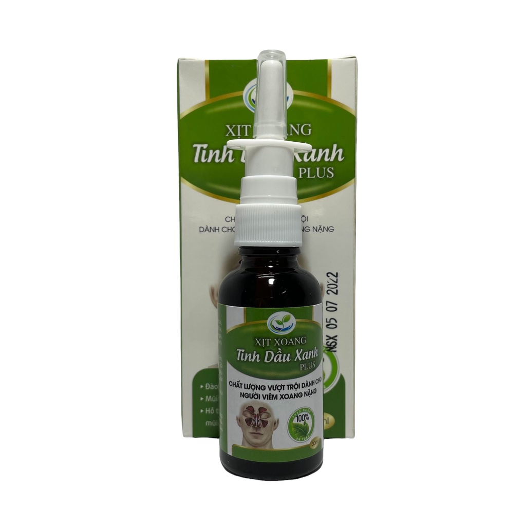 Chai Xịt Xoang Chiết Xuất Thiên Nhiên Dùng Cho Người Bị Xoang Lâu Năm, Thải Dịch Viêm, Mũi Thông Thoáng, Hồi Phục Nhanh