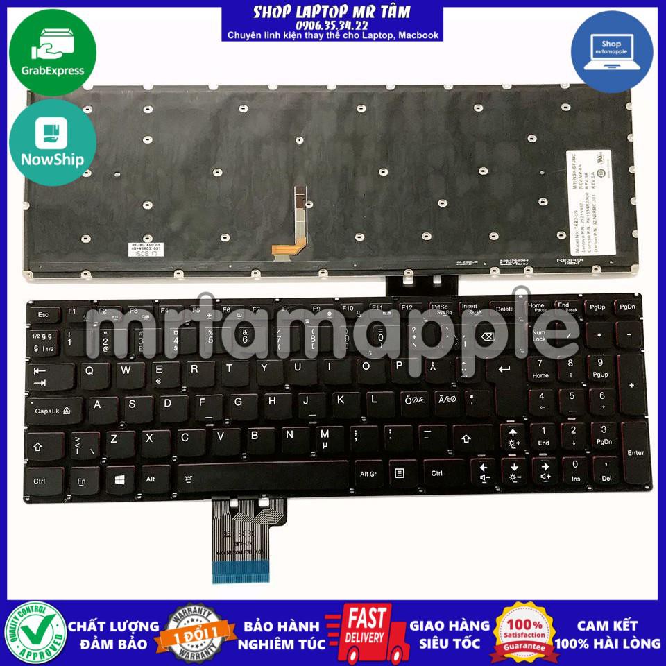 [Mã 33ELSALE hoàn 7% đơn 300K] (KEYBOARD) BÀN PHÍM LAPTOP LENOVO IDEAPAD Y50, Y50-70 dùng cho Ideapad Y50, Y50-70