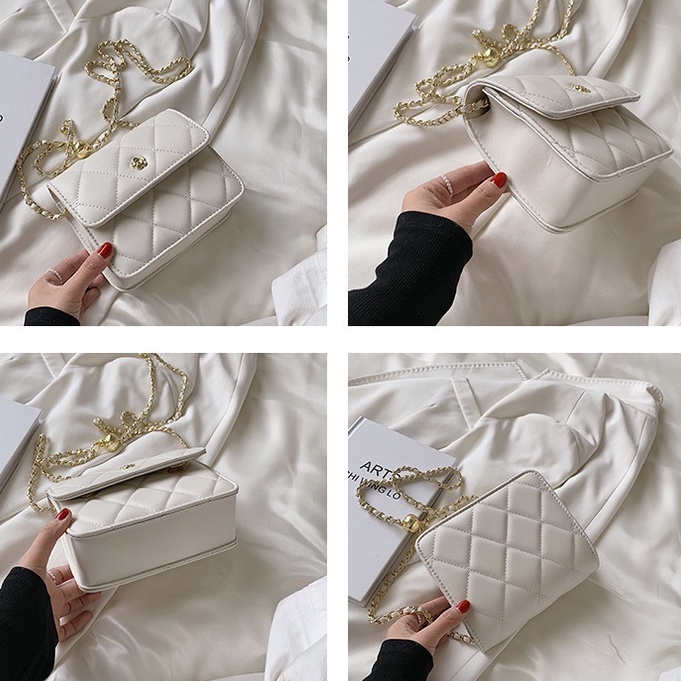 Túi đeo chéo nữ mini đẹp đi chơi dễ thương da mềm phong cách hàn quốc PK 414