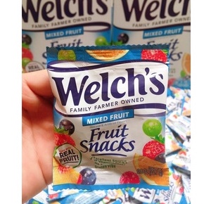 (10 Gói) Kẻo Dẻo Trái Cây Welch’s Fruit Snack USA - 22.7g x 10 gói