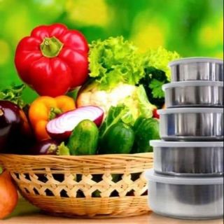 Bộ thố inox 5 cái