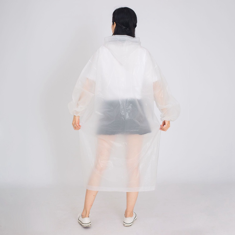 Bộ 2 Áo Mưa Chống Thấm Nước Có Thể Tái Sử Dụng Tiện Lợi