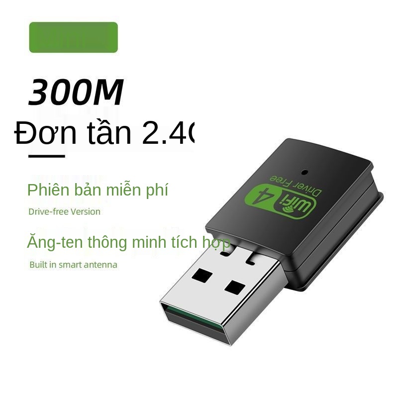 ổ đĩa miễn phí Thẻ mạng không dây USB máy tính để bàn máy tính xách tay Bộ nhận tín hiệu mạng WIFI | BigBuy360 - bigbuy360.vn