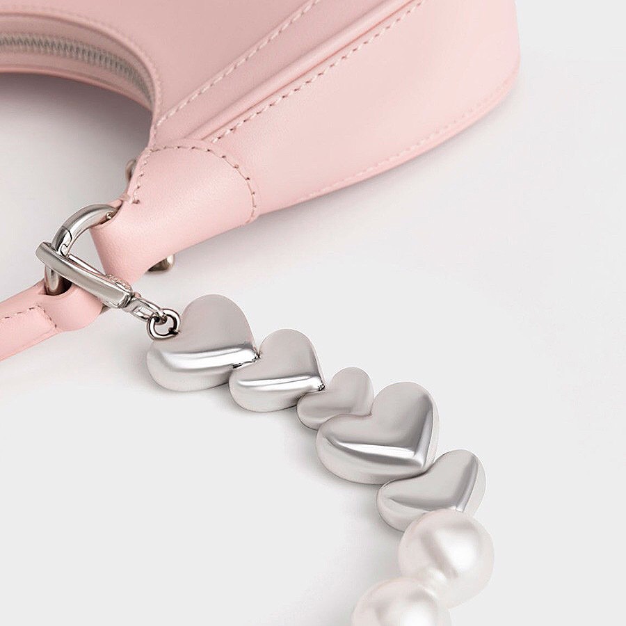 Túi xách cnk tim ngọc box hồng Túi ck box hồng  - ZENI.STORE