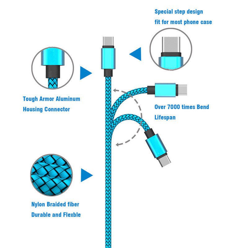 Dây Cáp Sạc Truyền Dữ Liệu Nhanh Cổng Micro Usb Cho Điện Thoại Android Huawei Xiaomi Samsung Vivo