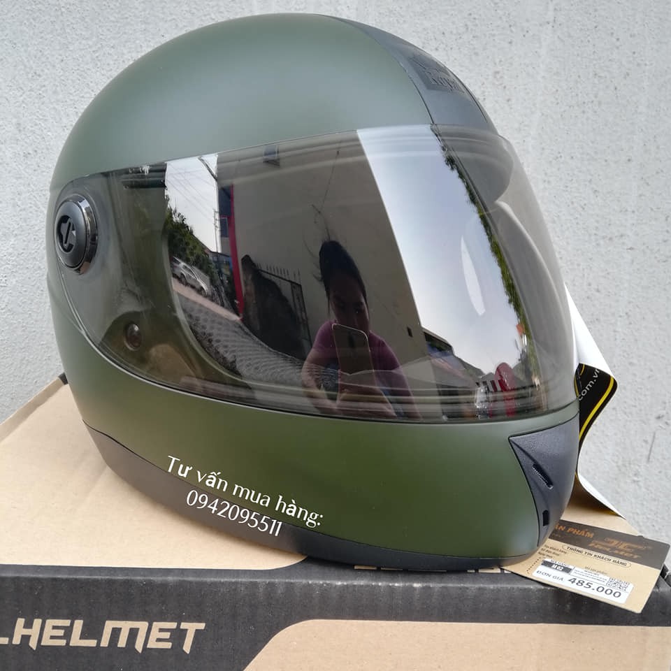 MŨ BẢO HIỂM FULLFACE ROYAL CHÍNH HÃNG - MŨ BẢO HIỂM CÓ CẰM GỌN NHẸ DÀNH CHO NAM VÀ NỮ