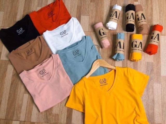 ÁO THUN GAP CỔ TIM Giá Sỉ  [Hàng có sẵn] | BigBuy360 - bigbuy360.vn