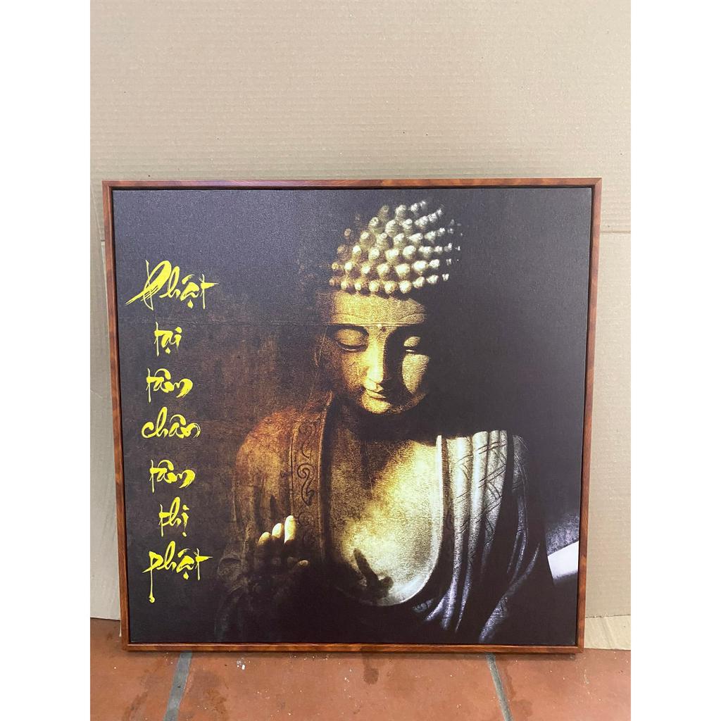 Bức tranh treo tường Phật  hot nhất Tết 2023 treo phòng thờ, phòng trà, nơi linh thiếng