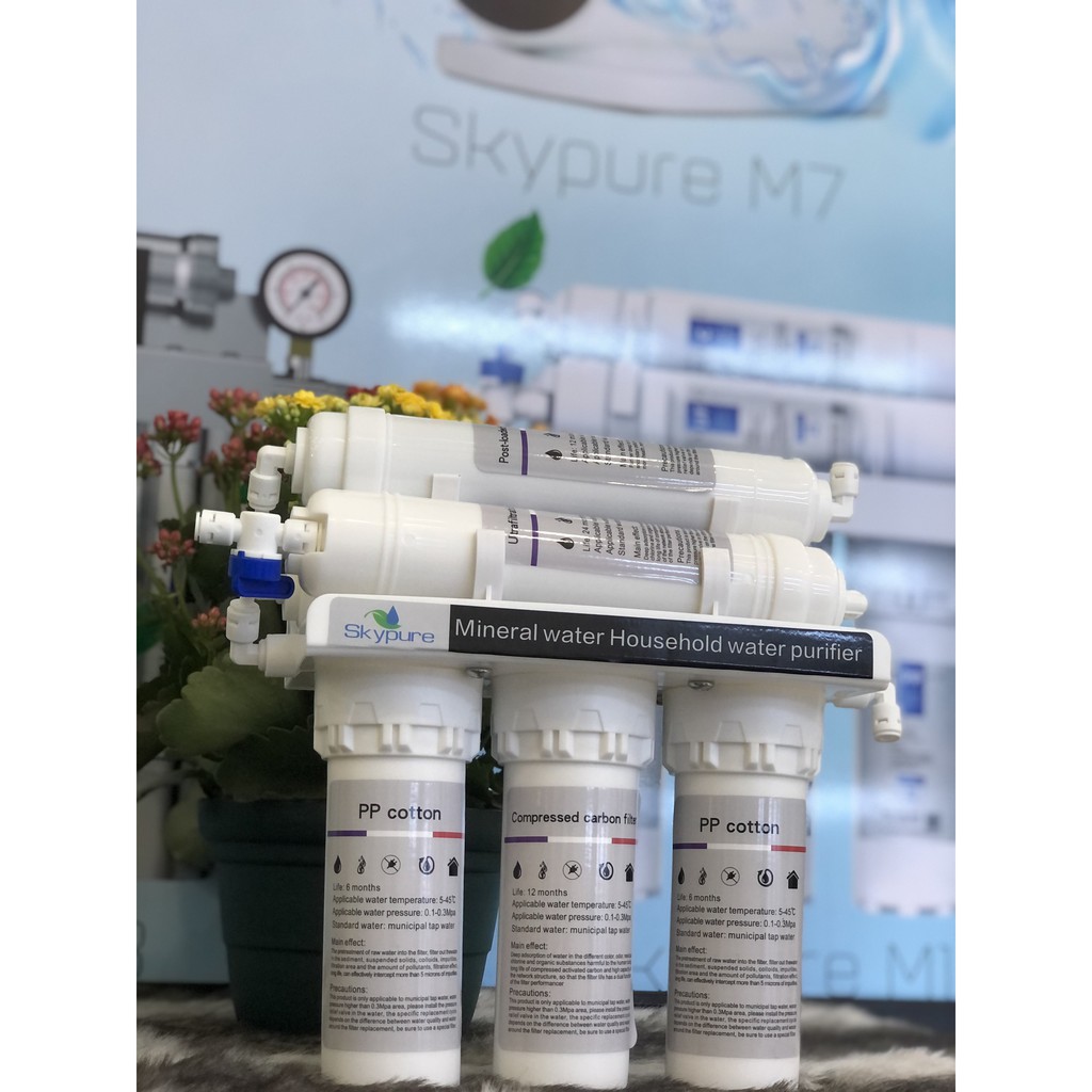 Máy Lọc Nước Skypure YL-8 Chính Hãng - Không dùng diện, Tiết kiệm nước, Giữ lại khoáng chất