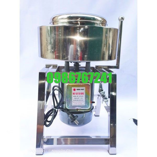 Máy xay giò 1.1KW, máy xay giò chả, dao xay 3 lưỡi inox,mỗi mẻ tối đa 1,5kg