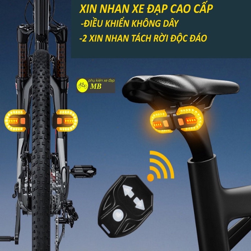 Đèn xi nhan điều khiểu từ xa có thể tách rời 2 bên trái phải