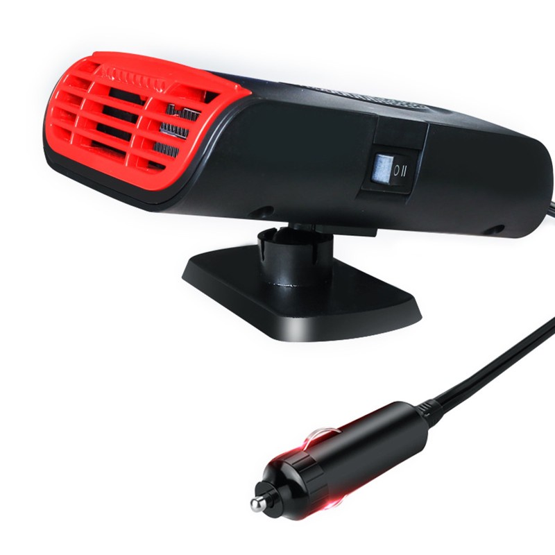 SUN Car Heater Portable Demister Defroster Windshield De-Icers Auto Heaters Fan Fast Heating 2-in-1 Plug in Cig Lighter