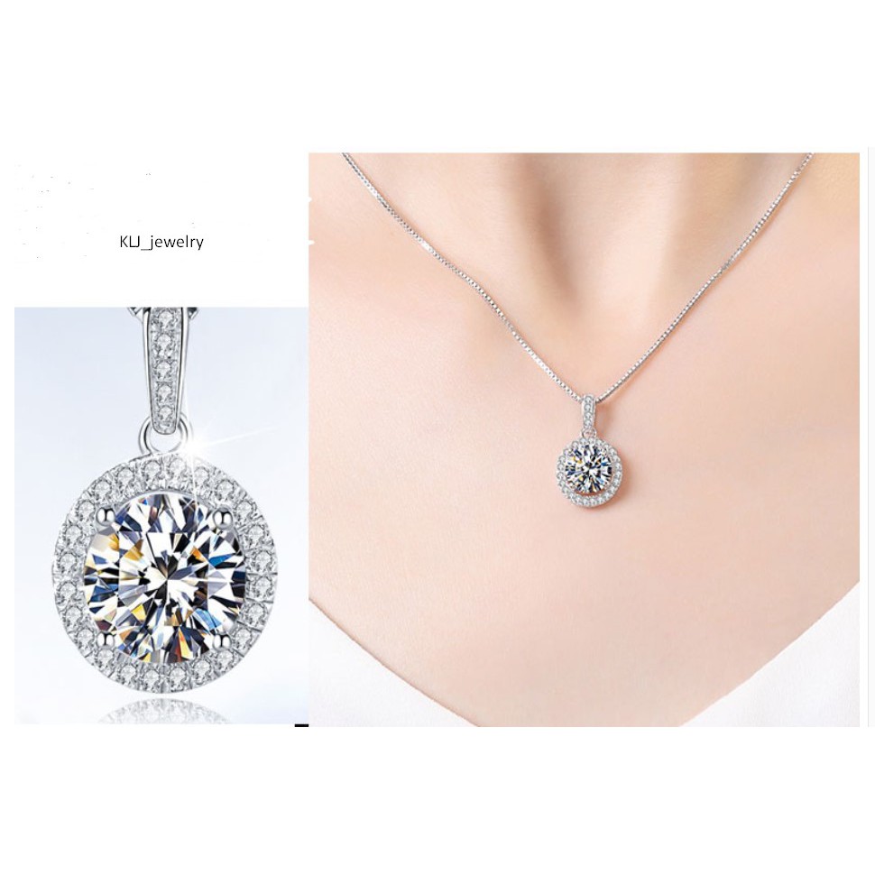 [#KL068689]❌SALE ‼️‼️❌- DÂY CHUYỀN BẠC KLJ_JEWELRY - DÂY CHUYỀN  NOBLE PRINCESS LẤP LÁNH🌵🌵