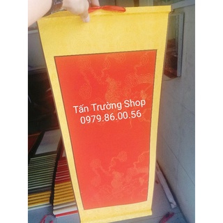 Giấy biểu lụa viết thư pháp kích thước 32*80