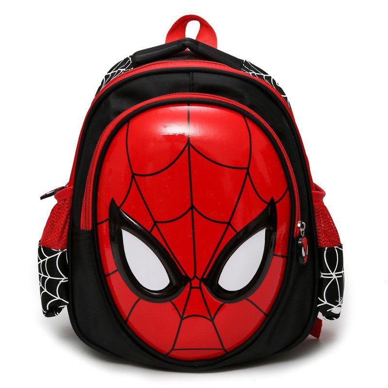 Balo siêu nhân nhện cho bé trai, balo trẻ em đi học mầm non( 1 đến 6 tuổi) chất liệu vải chống thấm, siêu yêu, siêu đẹp